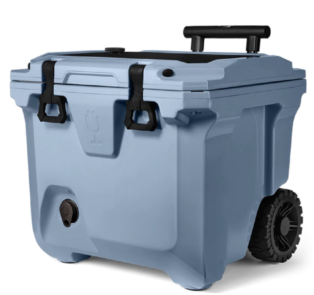 BrüTank 35-Quart Rolling Cooler in Denim