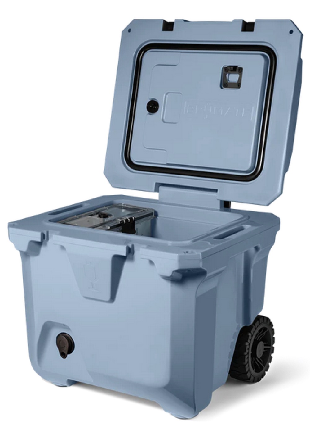 BrüTank 35-Quart Rolling Cooler in Denim