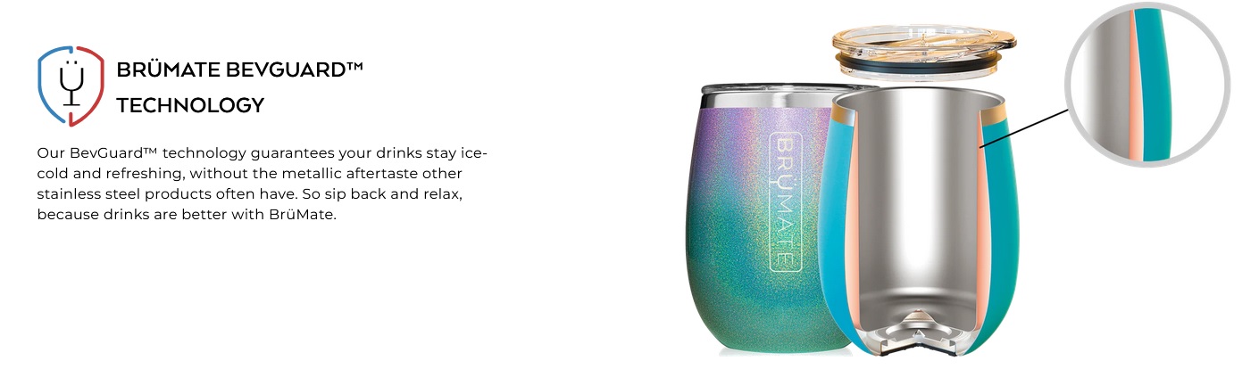 Brumate Uncorkd XL 14oz. Navy Blue Wine Tumbler