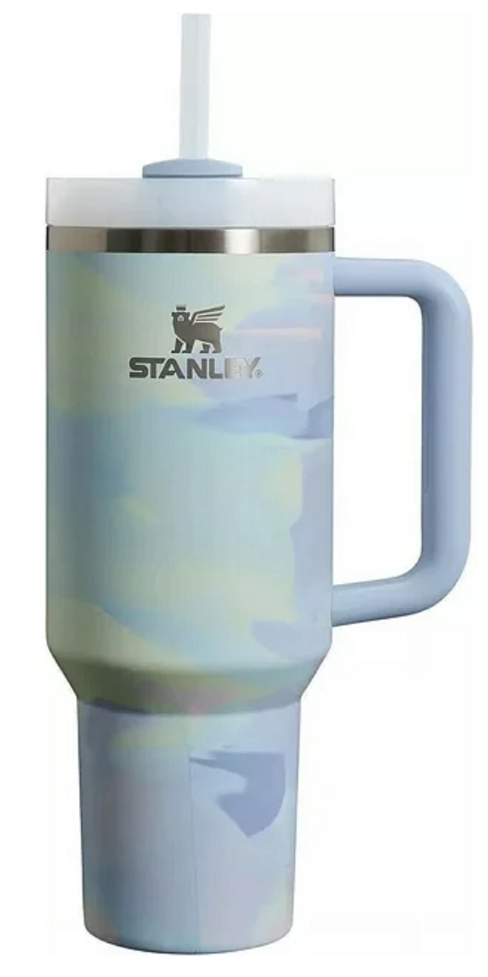 Stanley Clean Slate Quencher H2.O Flowstate 40oz. Cool Serene Brushstroke Tumbler