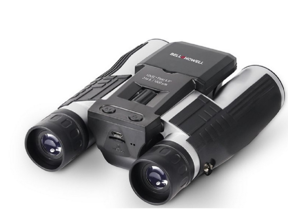 Bell+Howell 12x32 Binoculars with HD Digital Camera