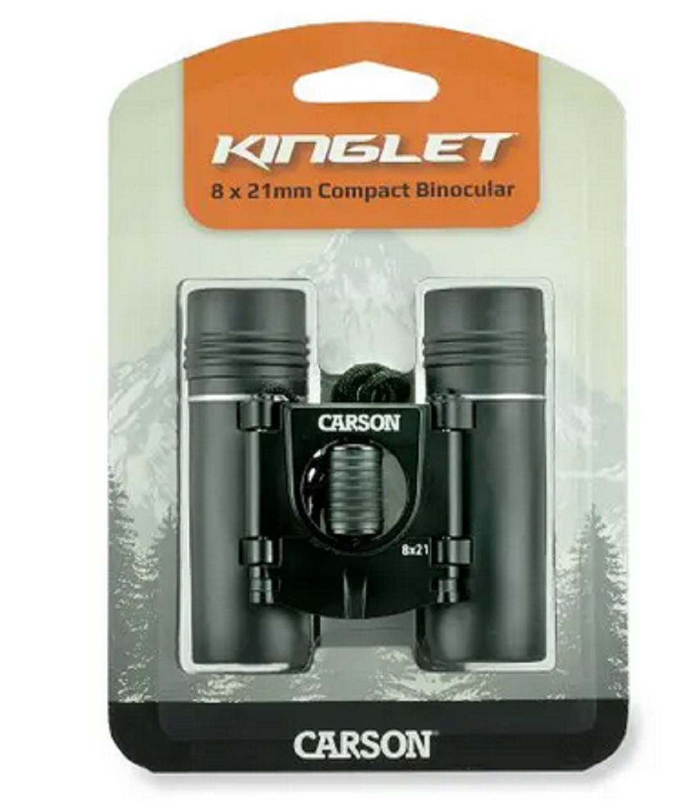 Carson Kinglet™ 8x21mm Ultra Compact Binocular