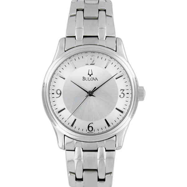 Bulova Classic Collection Mens Stainless Steel Bracelet Watch