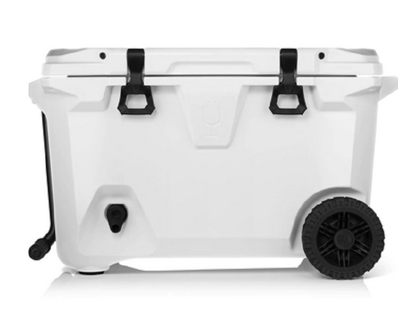 BrüTank 55-Quart Rolling Cooler in White