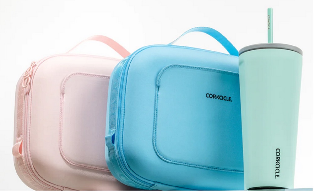 Corkcicle Baldwin Boxer Lunch Bag in Rose Quartz