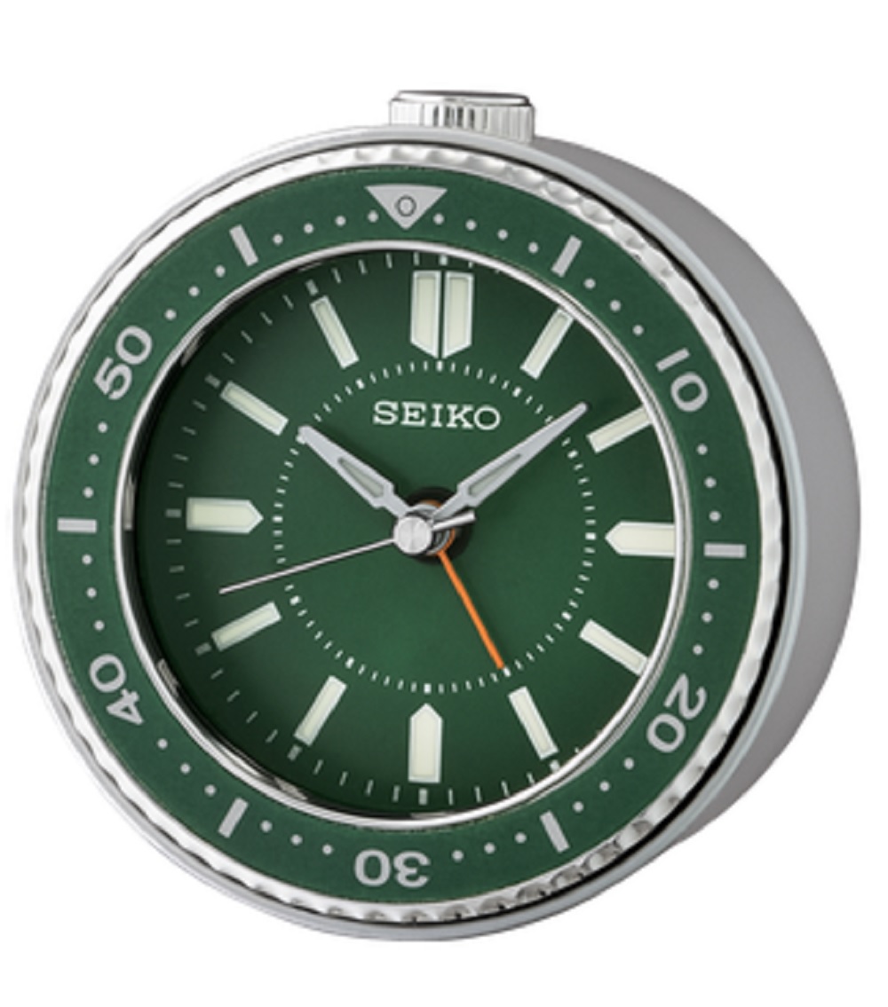 Seiko Mai Green Alarm Clock