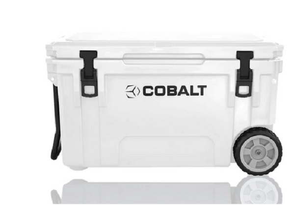 Cobalt Wheeled 55 Quart Roto-Molded Super Cooler