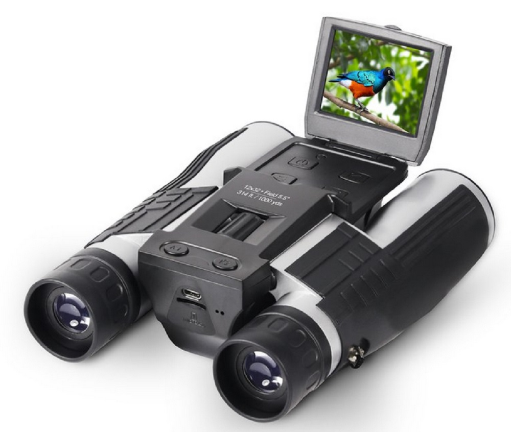 Bell+Howell 12x32 Binoculars with HD Digital Camera