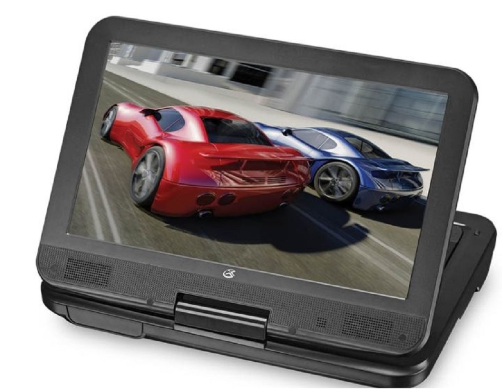 GPX 10.1" Bluetooth DVD Player with Wireless Headphones