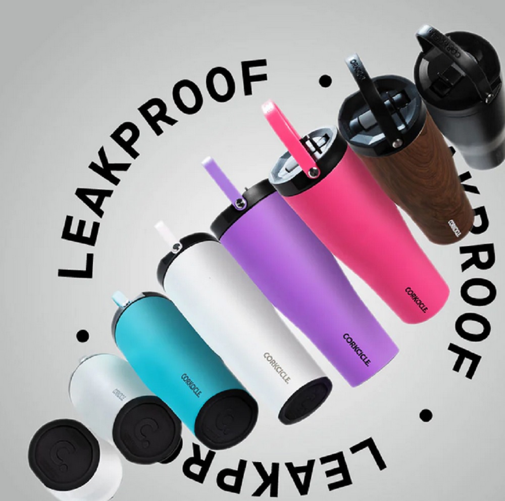 Corkcicle 30oz. Go Cup XL in Capri Blue