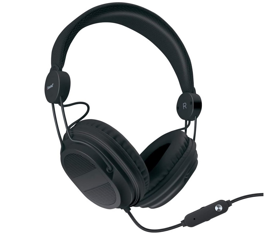 iSound Kid Friendly Headphones with mic + music volume
