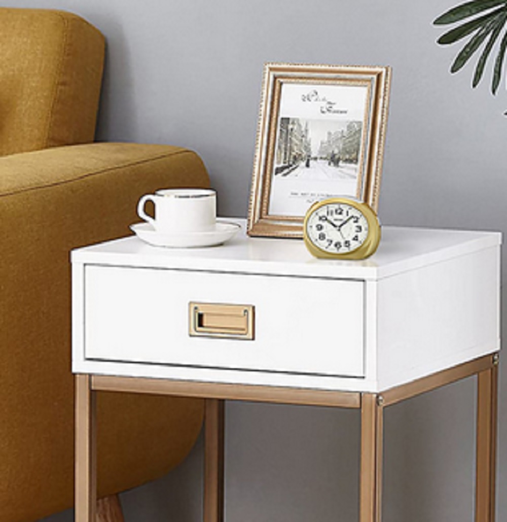 Seiko Metallic Gold Tokai Bedside Alarm Clock