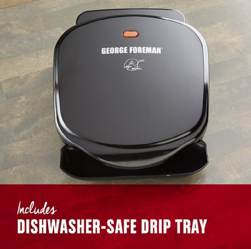 George Foreman 2-Serving Basic Plate Grill and Panini