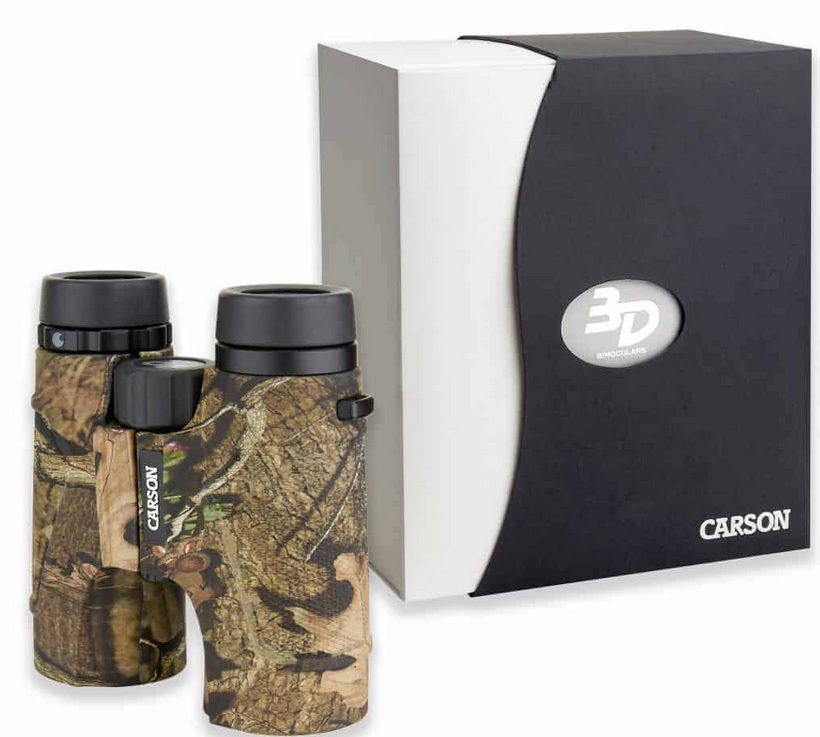 TD-042EDMO Carson 10X42mm 3D/ED Mossy Oak Armor Binocular