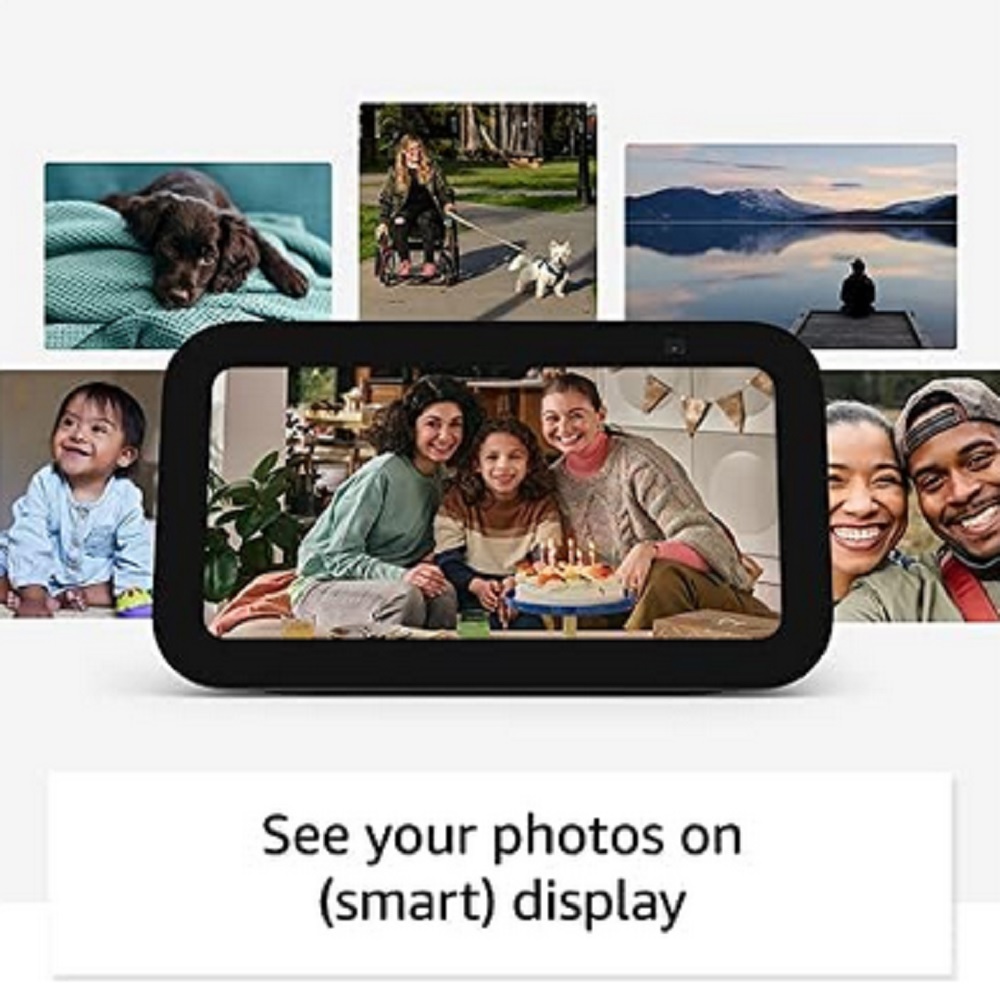 Amazon Echo Show 5 (3rd Generation) | 5.5 Inch Smart display with Alexa in Glacier White
