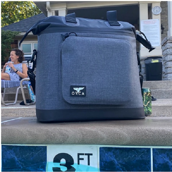The ORCA Walker Tote Softside cooler in Grey