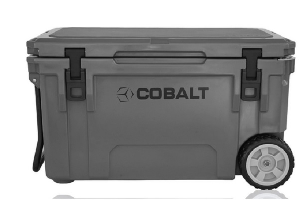 Cobalt Wheeled 55 Quart Roto-Molded Super Cooler