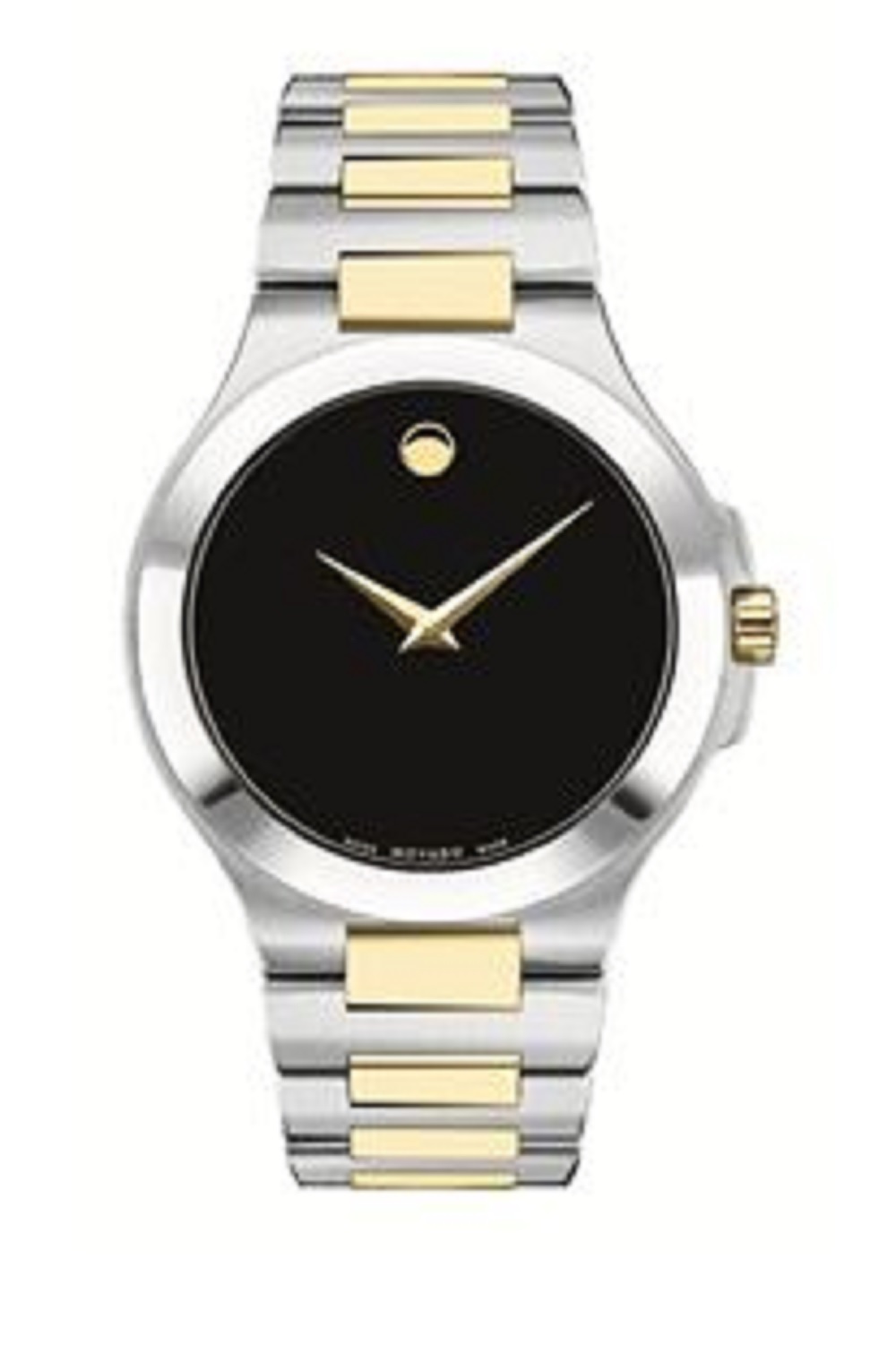 Movado Mens Corporate Exclusive 2 Tone Bracelet Round Watch