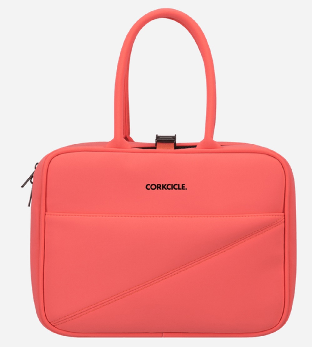 Corkcicle Coral Neoprene Baldwin Boxer Lunchbox