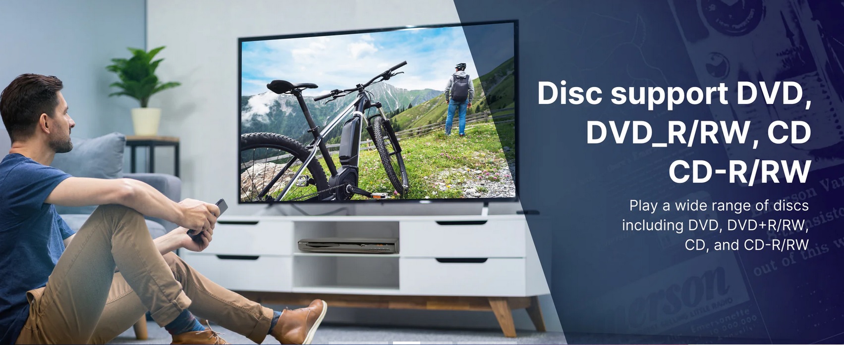 DVD Player with HD Upconversion