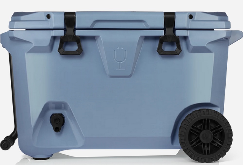 Brumate BrüTank 55 Quart Rolling Cooler in Denim