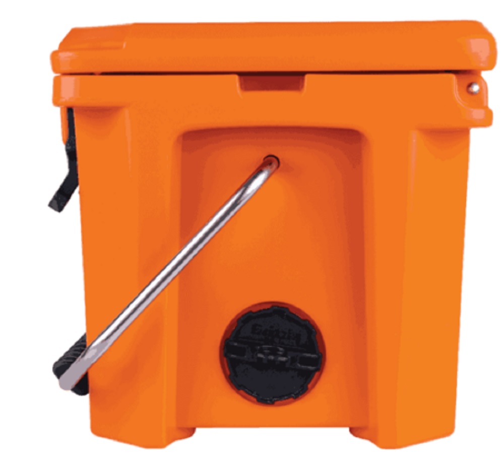 Grizzly 20 Quart Cooler in Orange