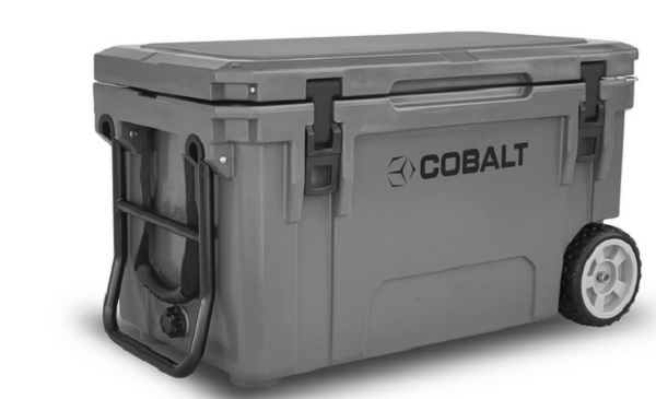 Cobalt Wheeled 55 Quart Roto-Molded Super Cooler