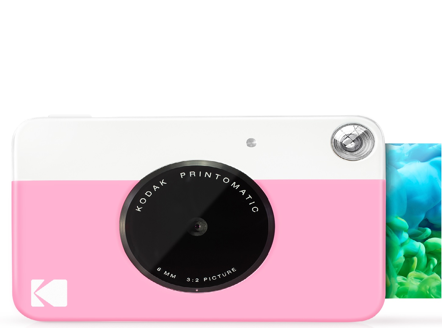 Kodak ZINK Digital Instant Printomatic Camera - Pink