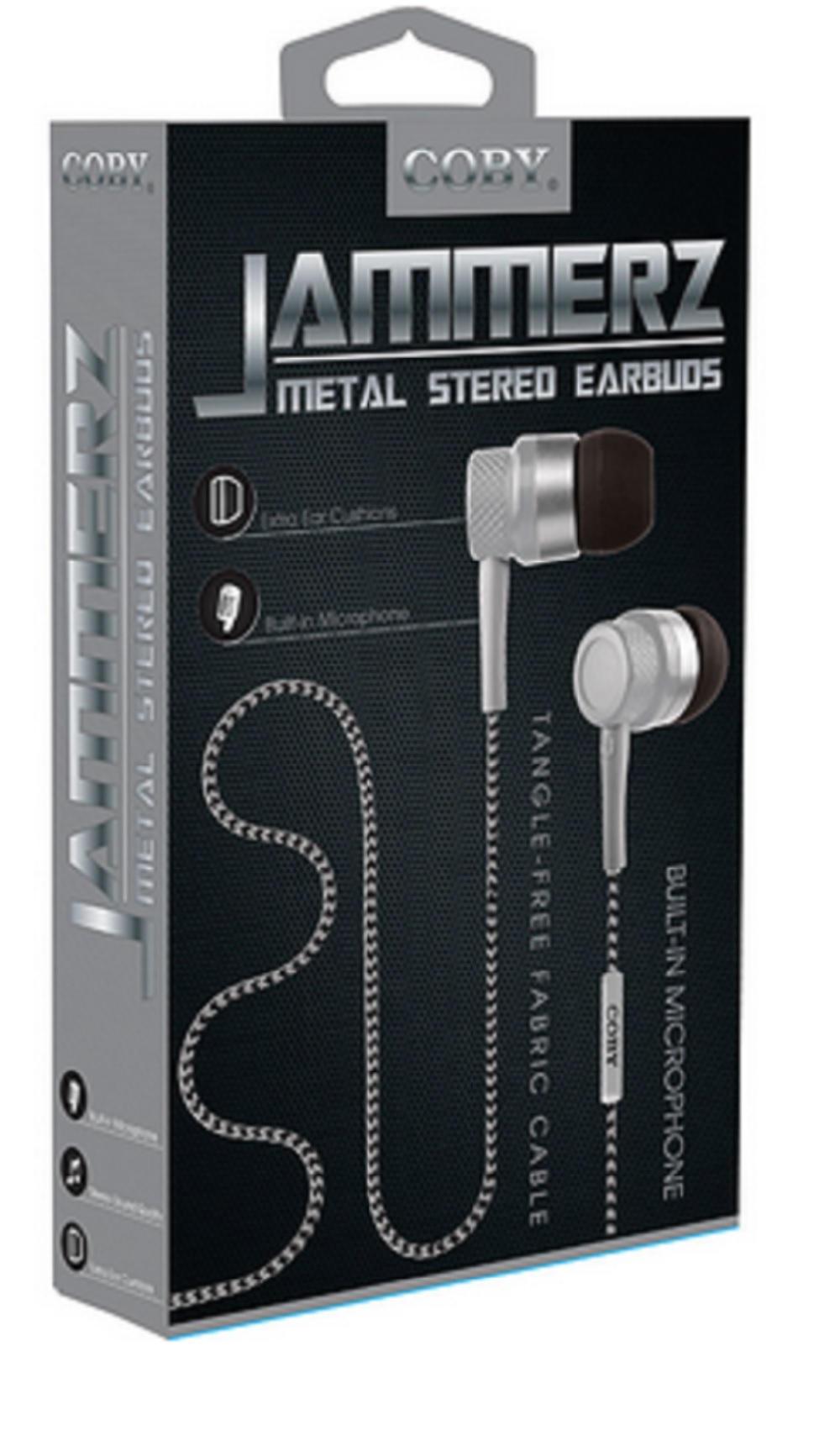 Coby Jammerz Metal Stereo Earbuds