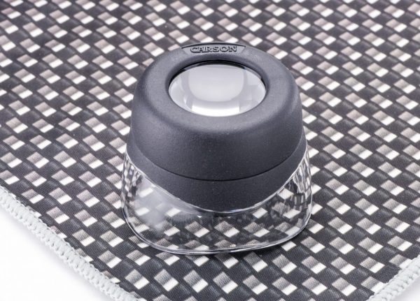 VersaLoupe™ 10x Magnification 1" Focusing Stand Loupe Magnifier