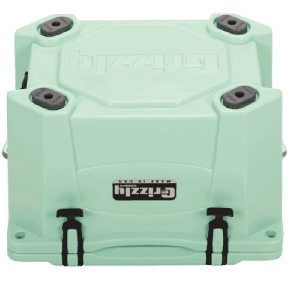 Grizzly 20 quart Cooler in Seafoam