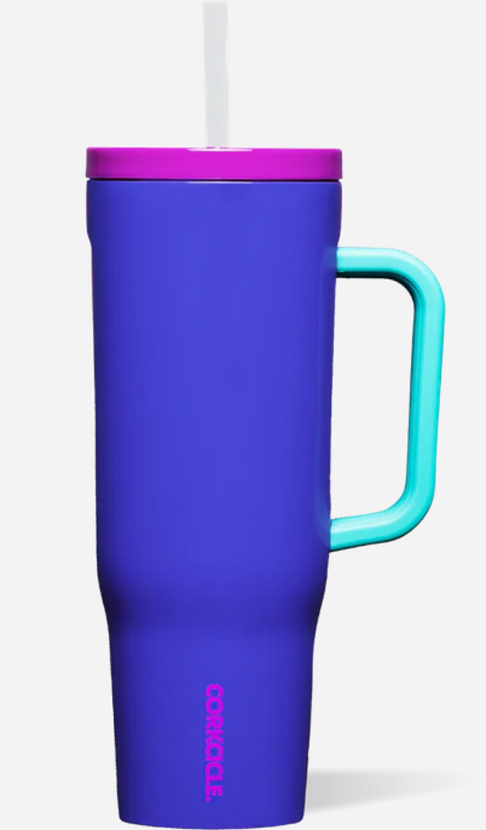 Corkcicle 40oz. 80's Windbreaker Cruiser Insulated Tumbler with Handle