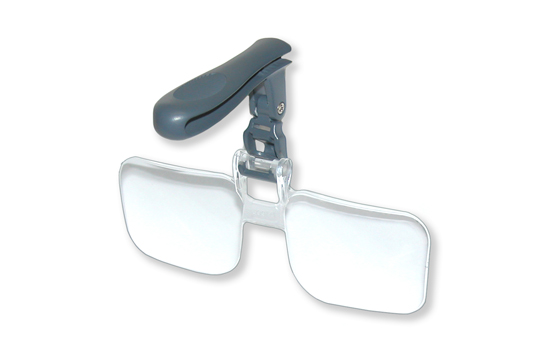 VM-14 Set of clip-on, flip-up magnifying glasses