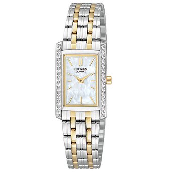 EK1124-54D Citizen Women's Quartz Two Tone Stainless Steel Bracelet Watch