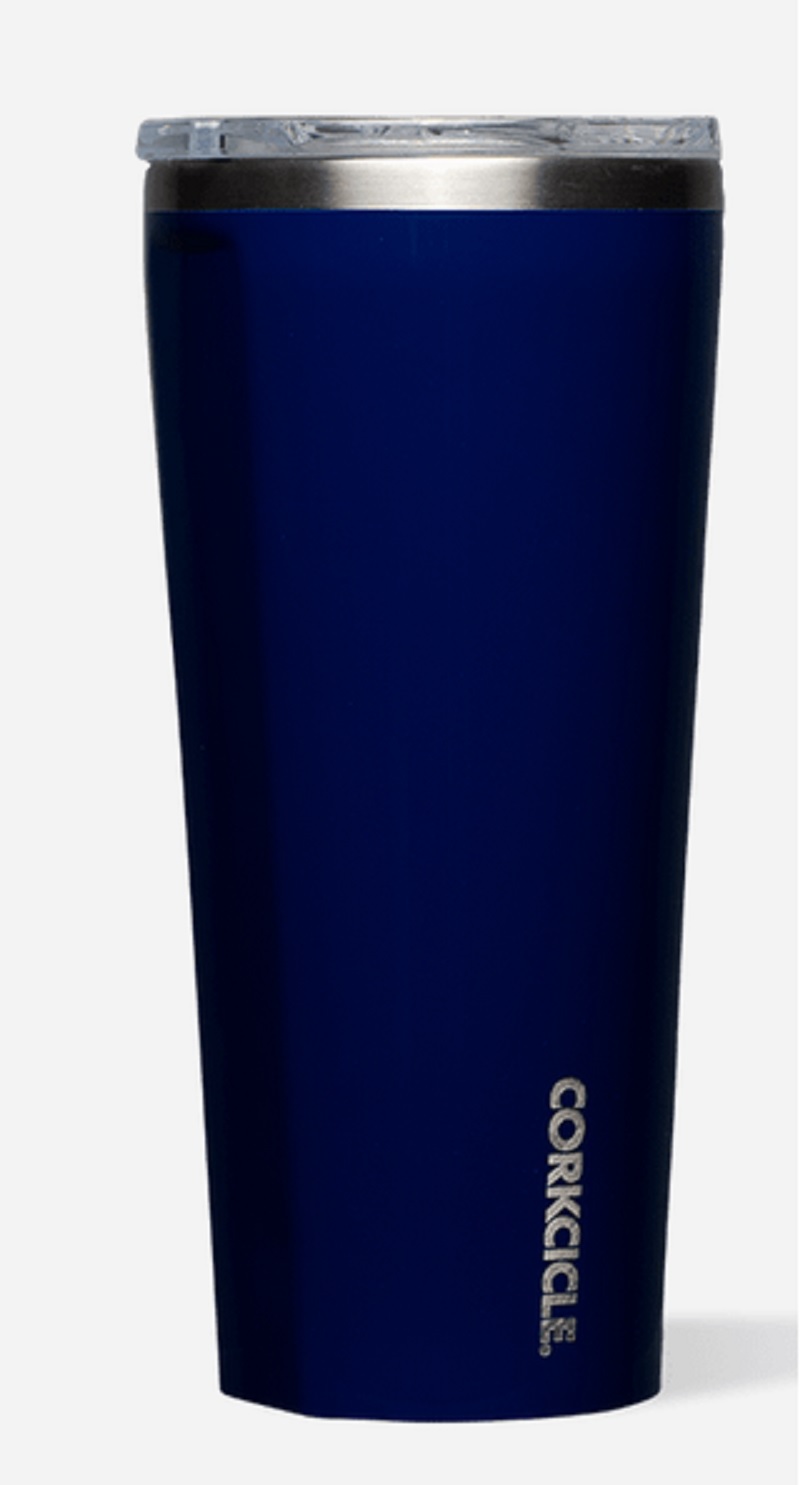 Corkcicle Gloss Midnight Navy Blue 24oz. Tumbler