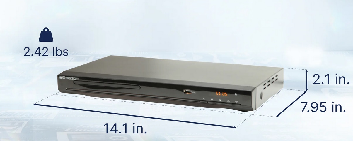 DVD Player with HD Upconversion