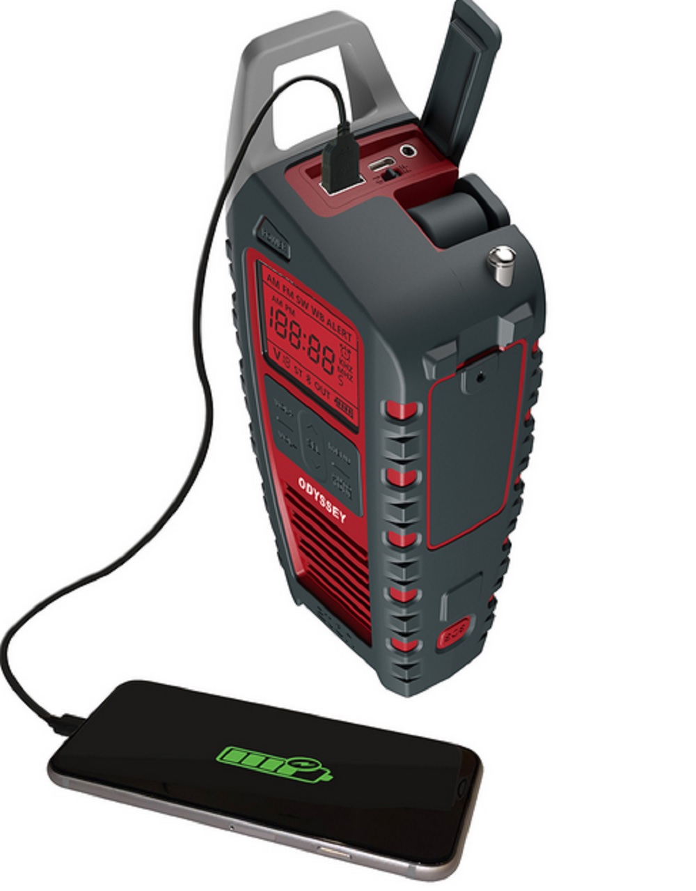 eTon ALL-BAND Emergency Radio with Bluetooth 5 Sources of Power