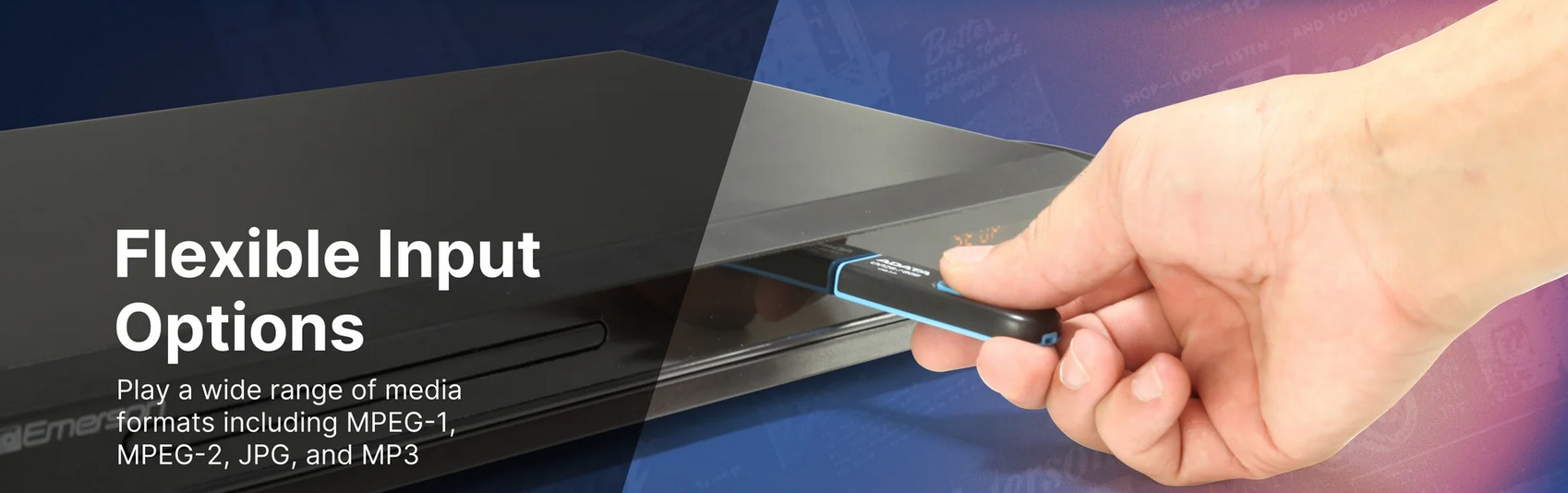 DVD Player with HD Upconversion