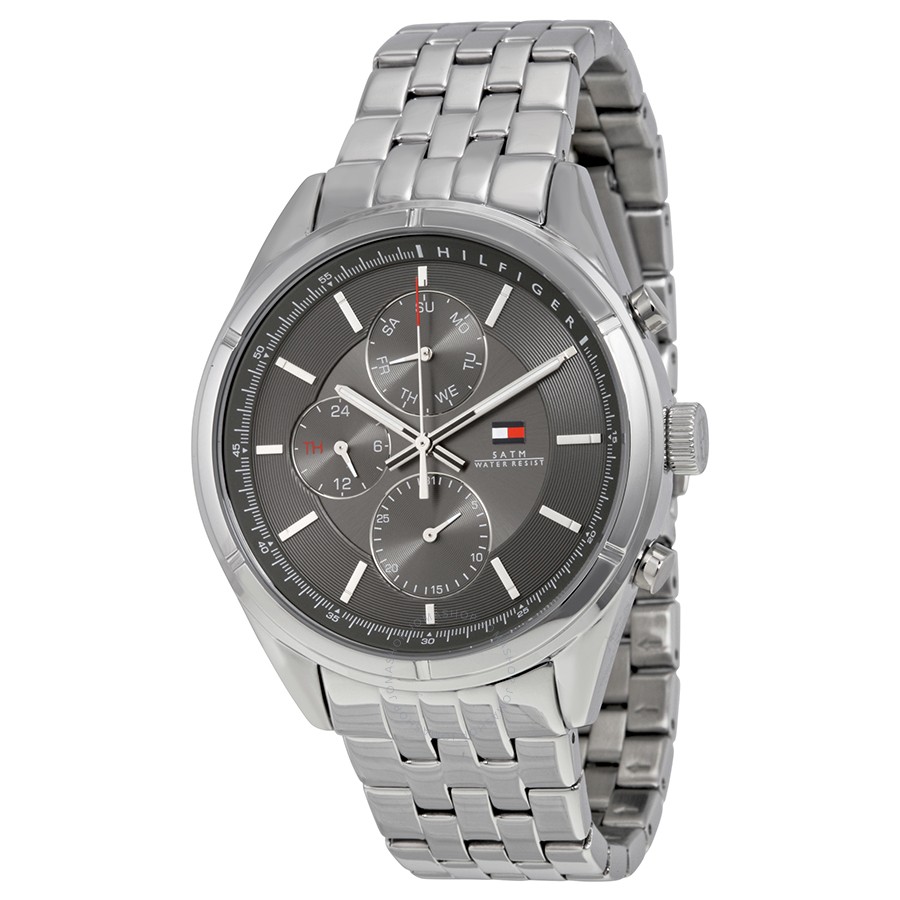 1791130 Tommy Hilfiger Men's Stainless Steel watch W/ Dark Gray Chronograph Dial