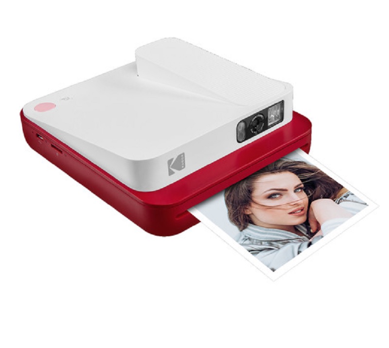 Kodak Smile Classic Instant Print Digital Camera in Red