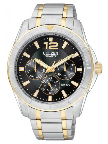 AG8304-51E Citizen Quartz Mens Sports Multifunction Stainless Watch