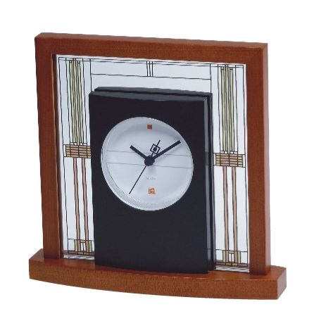 Bulova Willits Table Clock from the Frank Lloyd Wright Collection