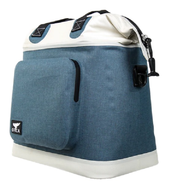 The ORCA Walker Tote Softside cooler in Blue/Grey