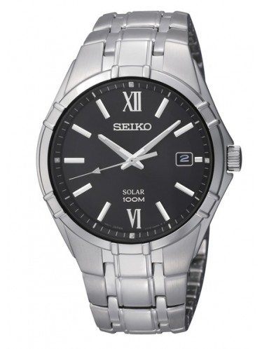 SNE215 Seiko Men's Solar Analog Stainless Steel Watch