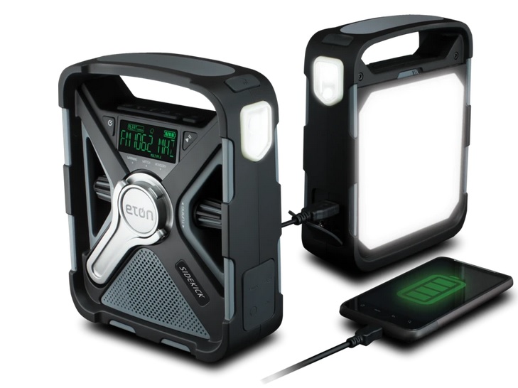 NFRX5SIDEKICK Eton SIDEKICK Weather Alert Radio with Bluetooth