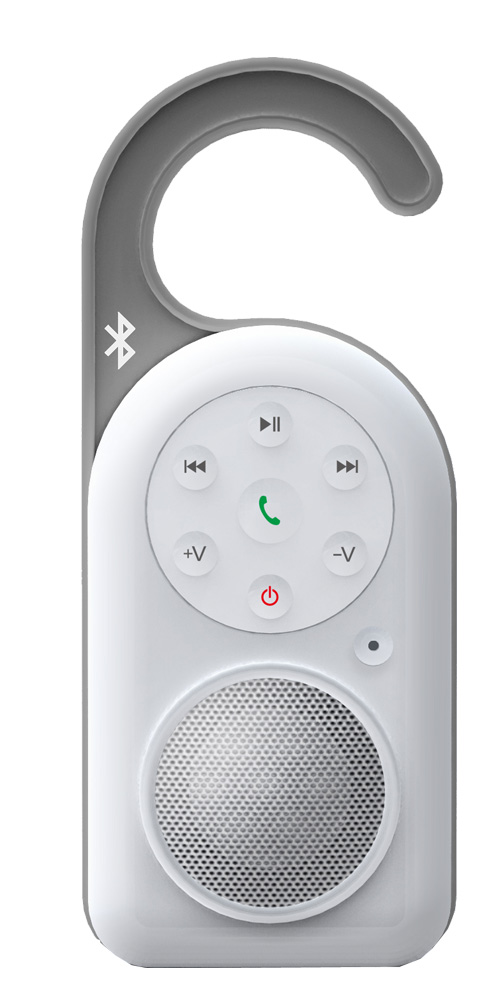 SC-1363 PORTABLE BLUETOOTH® RECHARGEABLE SHOWER SPEAKER