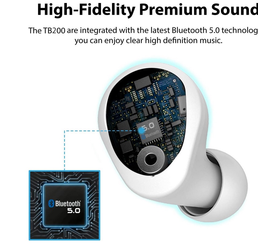 iLuv TrueBT Air V2.0 - Bluetooth 5.0 Earbuds