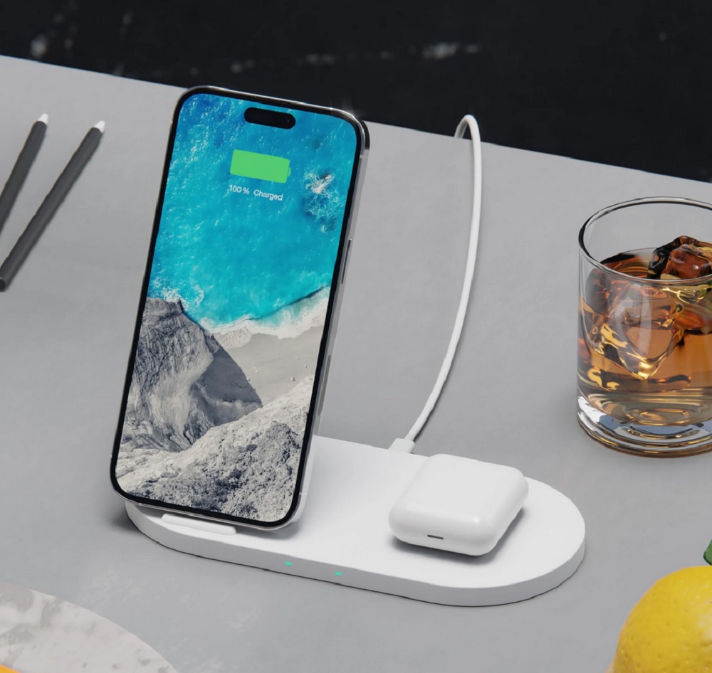 Novo Dual Wireless Charging Station | 15 Watt Fast Charge