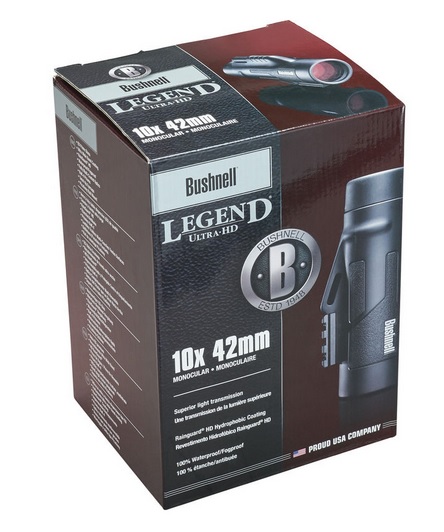 Bushnell 10x42 Legend Ultra HD Monocular