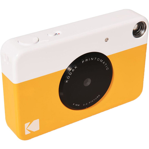 Kodak ZINK Digital Instant Camera Printomatic - Yellow